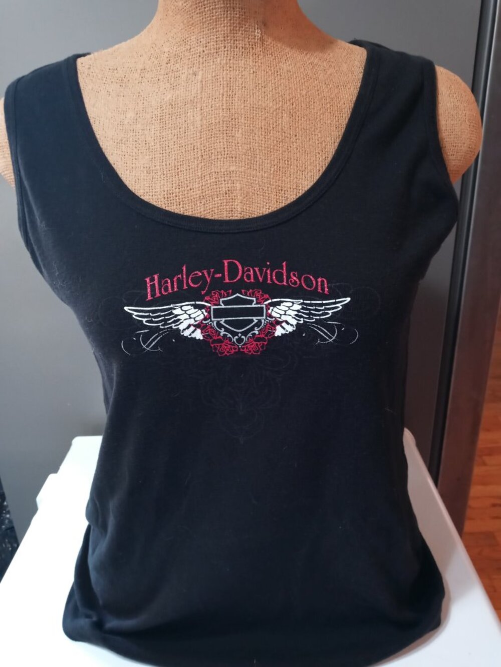 Harley-Davidson Sleeveless T-Shirt Tee Size X-Lg